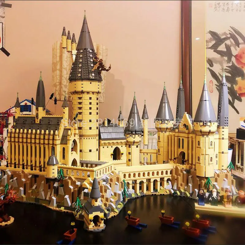 16060 Potter Movie замок Волшебная модель 6742 шт строительные блоки кирпичи игрушки совместимы с 71043 Рождественский подарок для детей