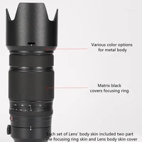 Hinefilm Skin for Fuji XF50-140 F2.8 Lens Decal Skins 50-140 F2.8 Wrap Cover for Fujifilm XF50-140mm F2.8 Lens Sticker 50140 2