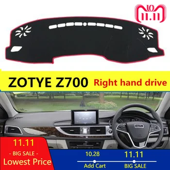 

Car Dashboard Cover Pad Car Accessories Interior for Zotye Z700 Polyester Fiber Auto Protective Mat for Zotye Z700 Right Hand