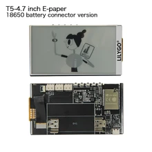 LILYGO T5-4.7 дюймовая электронная бумажная ESP32 V3 версия 16 Мб флеш-память 8 Мб PSRAM WI-FI/Bluetooth для arduino LILYGO T5-4.7 дюймовая электронная бумажная ESP32 V3 версия 16 Мб флеш-память 8 Мб PSRAM WI-FI/Bluetooth для arduino