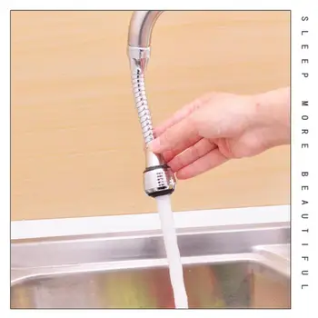 

360 Degree Rotation Faucet Extenders Water Bubbler Saving Tap Aerator Kitchen Faucet Shower Head Filter Nozzle