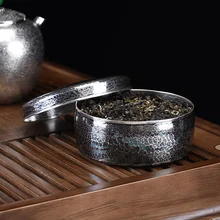 Портативный заварочный чайник из стерлингового серебра, ручная упаковка, пустая коробка