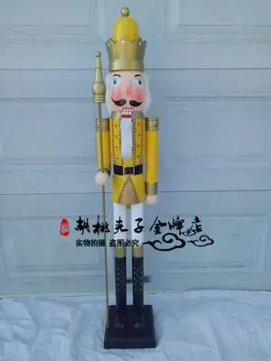 Jiangsu 1,2 метров король Щелкунчик 120 см кукольные солдатики домашний интерьер украшения подарок на день рождения