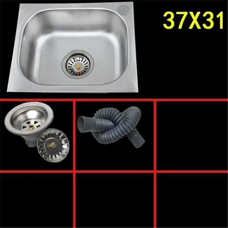 MODEL A Acero Inoxidable Escurridor Cocina Lavandino Cucina Keuken Gootsteen Afwasbak Lavabo Cuba Fregadero Pia Cozinha кухонная раковина - Цвет: MODEL A