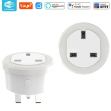 Великобритания Smart Plug IFTTT дистанционное управление Wi-Fi переключатель мини розетка с функцией синхронизации поддержка Amazon Alexa Google Home