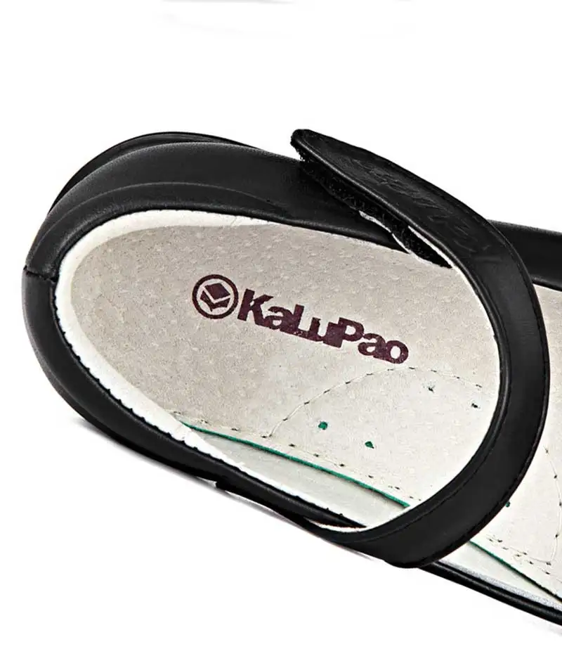 KALUPAO/Новая черная Детская школьная кожаная обувь Весенняя для девочек в стиле
