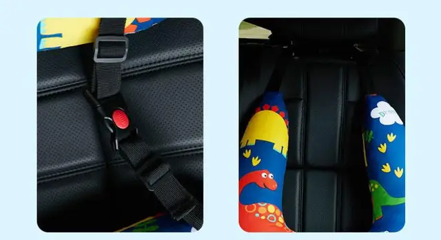 Oreiller anti-coup de ceinture de sécurité de voiture pour enfant,  accessoires de voiture, oreiller de sommeil, coussin initié, F8131 -  AliExpress