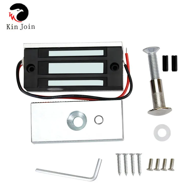 KINJOIN DC12V электрический магнитный дверной мини-замок 60 кг/120 фунтов металлический