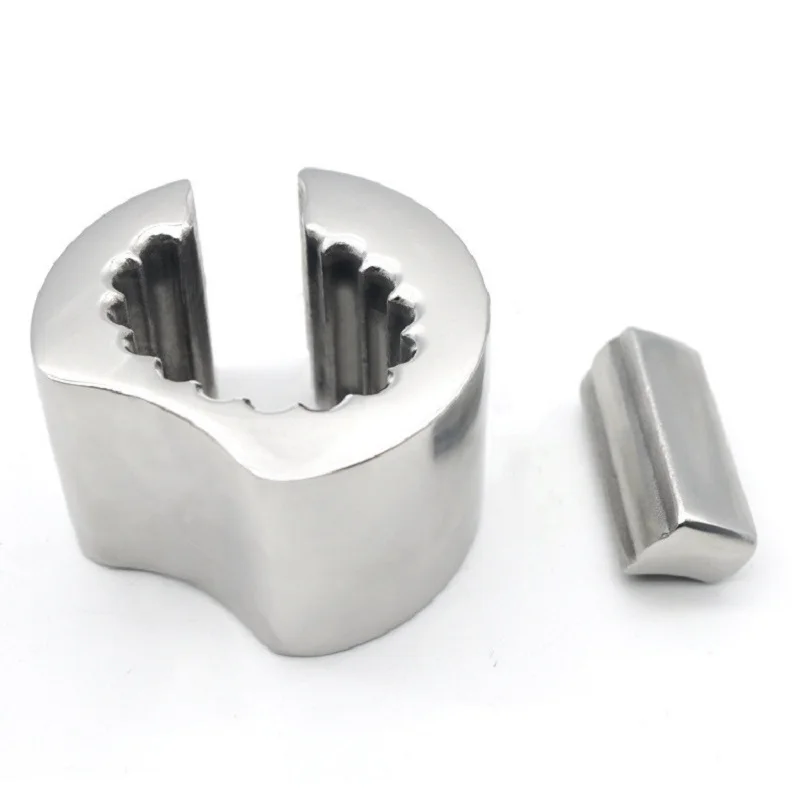 Большой размер человек из нержавеющей стали сверхмощный мяч носилки вес пенис