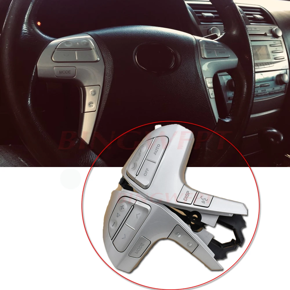

Top quality Steering Wheel Audio Control Button Switch For TOYOTA HILUX /VIGO /COROLLA /CAMRY /HIGHLANDER /INNOVA 84250-06180