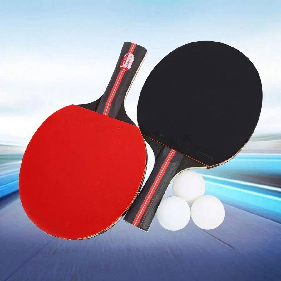 Ракетка для настольного тенниса Boliprince forfor Pong Paddle 2 Player с 3 мячиками игроков со