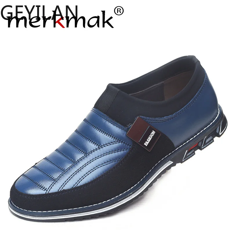 

Brand Genuine Leather Men Casual Shoes 2018 New Arrive Leather Men Shoes High Quality Trendy Shoes For Men Flats