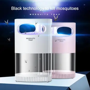 

1pc USB Electric Zapper Mosquito Killer Lamp Transparent Bottom Triangle Fly Bug Pest Trap Killer Lamp Mosquito Killer