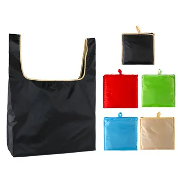 

Waterproof Oxford Cloth Shopping Bag Folding Portable Grocery Tote Bag Pouch Q0KE
