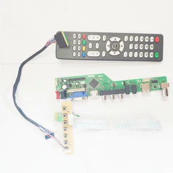 

For N156O6-L01/L02/L04 LVDS 40Pin WLED 1600*900 VGA+HDMI+AV+USB+RF T.V53 screen controller drive board 15.6" notebook PC DIY kit