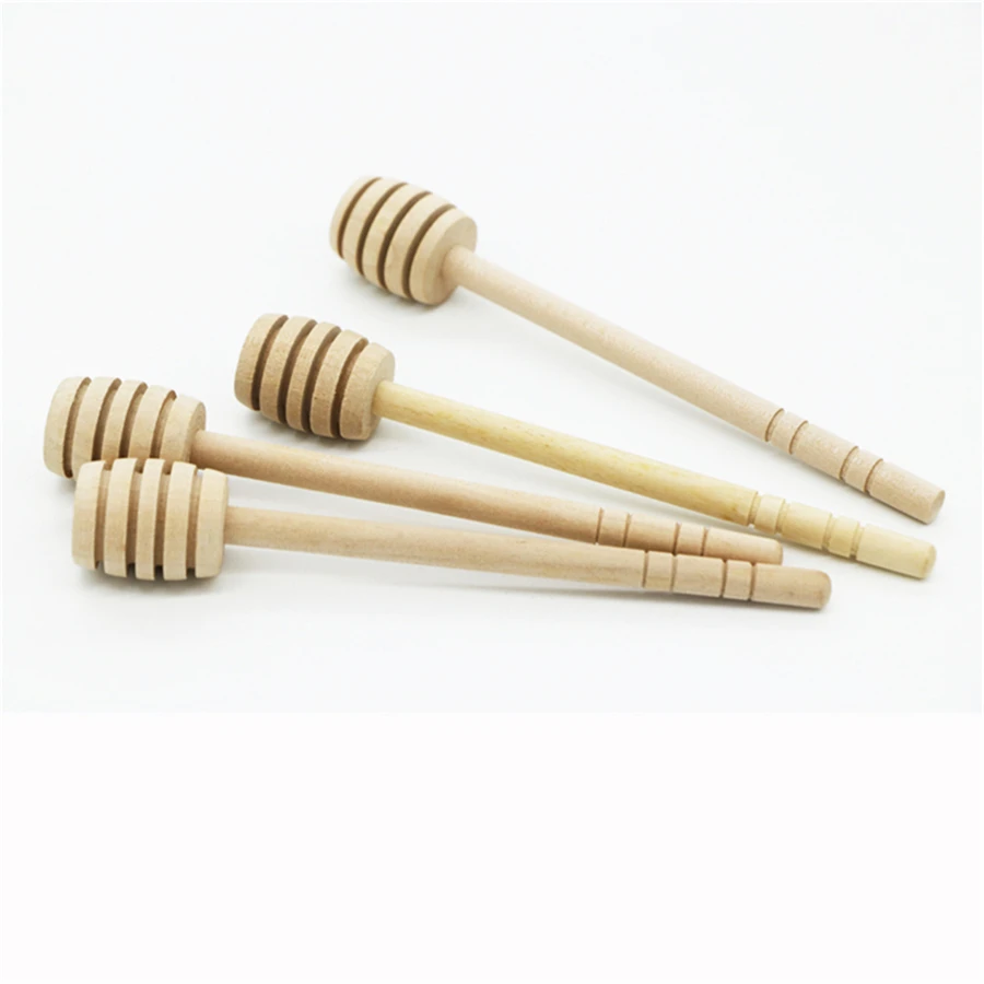 Premium Photo | Two Wooden Honey Spoons Isolated On White - View #11