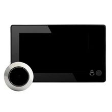 4.3 polegada hd porta olho mágico de 145 graus grande angular digital inteligente campainha tft cor da porta olho câmera segurança em casa monitor