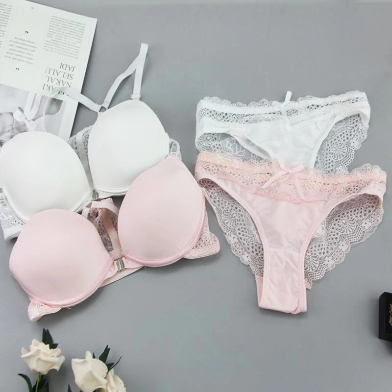 Women's Small Chest Glossy Bra Lace Sexy Bra Cute Thin Underwear Gather Bra Small  Chest Show Big Bra Women's Bras, A, A : : Clothing, Shoes &  Accessories