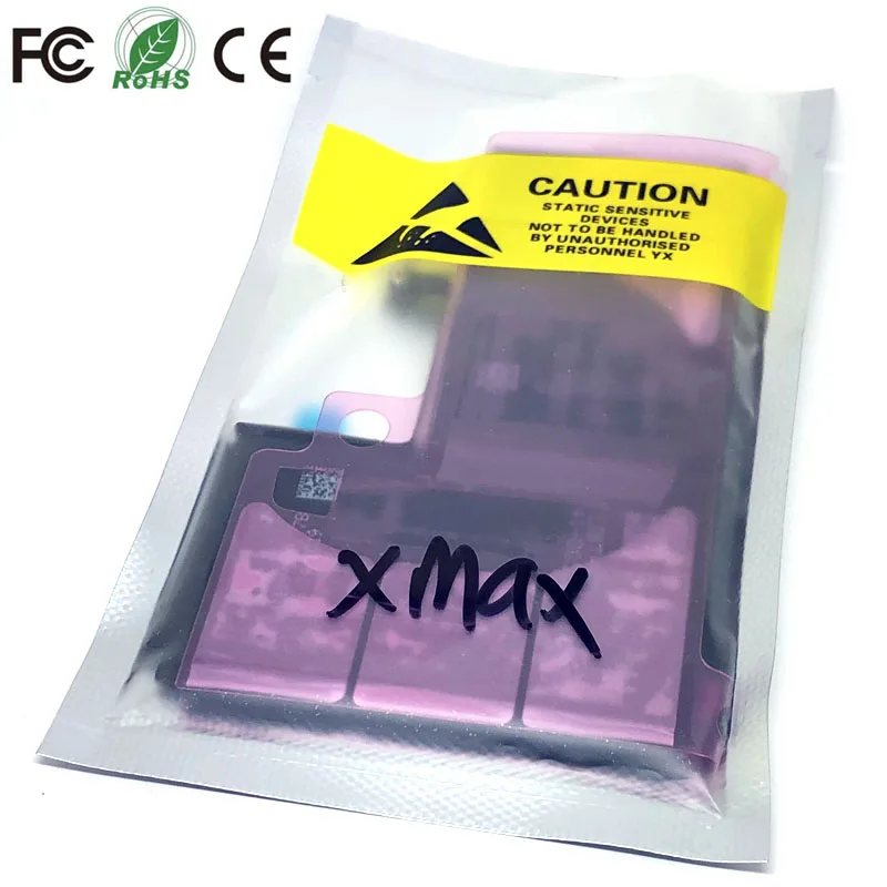 XSMax 0 цикл уплотнение oem большой емкости мобильного телефона аккумулятор для apple iphone XS Max батареи много
