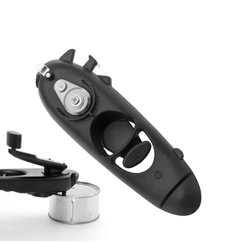 

8 In 1 Safety Easy Stainless Steel Manual Can Opener Professional Effortless Openers With Turn Knob Household Kitchen Tools
