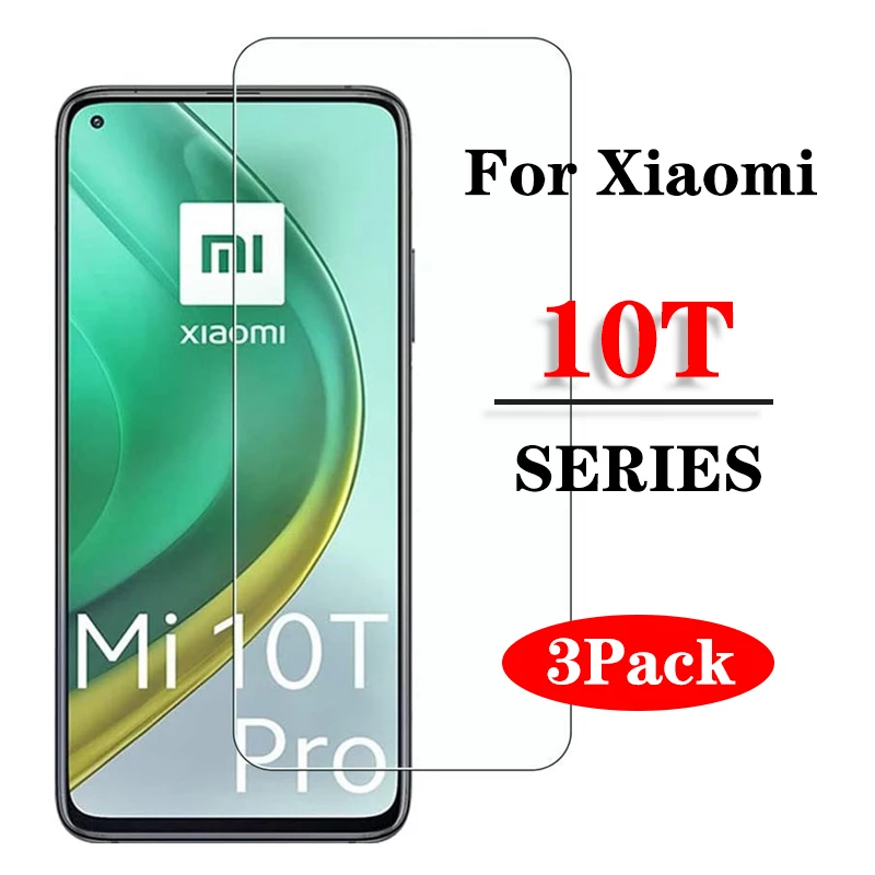

3Pack Screenprotector for xiaomi mi 10t pro lite 10 t Screen Protector Case Protection for xiaomi 10tpro 10tlite xiao mi10t glas