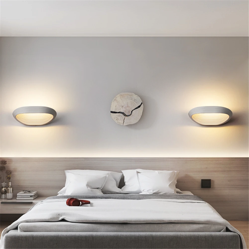 7W 12W LED Indoor Wall Lamp Bedroom Living Room Aisle Wall Light Lighting Aluminum Sconce Bedside Lamp Modern LED
