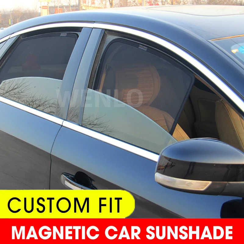 

For BAOJUN 510 2017-2021 Special Sunshield Magnetic Sun Visor Car Sunshade Side Window Mesh Windshield Curtain Windscreen Shade