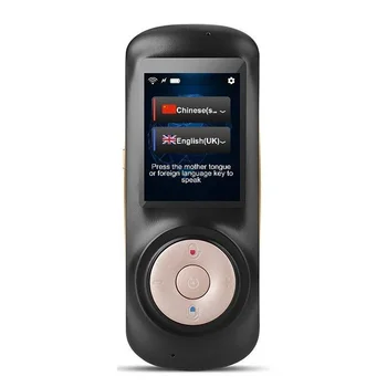 

Instant Voice Language Translator Device,Smart Two Way WiFi 2.4inch Touch-Screen Portable Translation for Learning Travel Busine