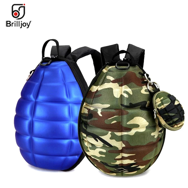 Brilljoy Children Backpack Mochila Feminina Brand Designer Creative cartoon Camouflage Leisure Mini Backpack School Bag Rucksack 1