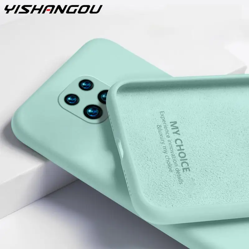 Candy Color Liquid Silicone Case For Xiaomi Redmi Note 9 8 Pro 9s 8T 7 9A 8A 7A Poco X3 NFC Mi 10T Pro Soft Silicone Back Cover|Phone Case & Covers| - AliExpress