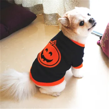 

Pet Halloween Pumpkin Costume For Dogs Cats Christmas Dog Clothes For Small Dogs Bulldog Pug Yorkie Clothing Puppy Coats Jackets