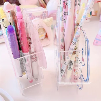 Kawaii Sanrio Cinnnamoroll Acylic Pen Holder 6