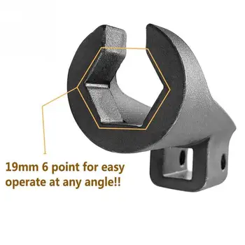 

19mm Durable Engine W47058090900 J-48770 Tool Iron Easy Install High Pressure Fuel Line Socket For Detroit DD13 DD15