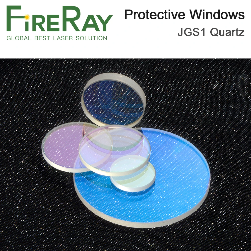 FireRay Protective Windows D30 D35 Series кварцевый плавленый кремний для волоконного лазера 1064 нм
