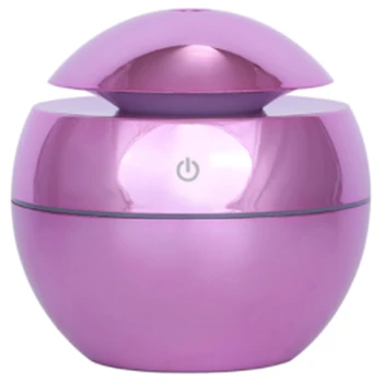 

Usb Aroma Essential Oil Diffuser Ultrasonic Air Home Humidifier Mini Mist Maker Aroma Diffuser 130Ml 7 Color Led Light Office
