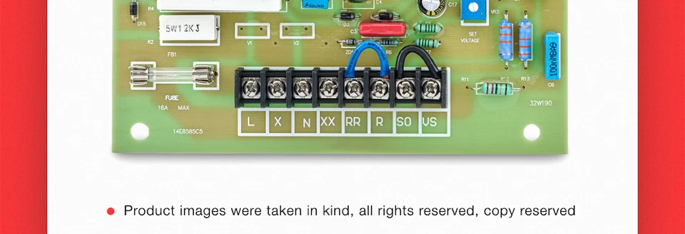 AVR Circuit Diagram Board voltage regulator Auto parts stabilizers for power Generator 220V 380v