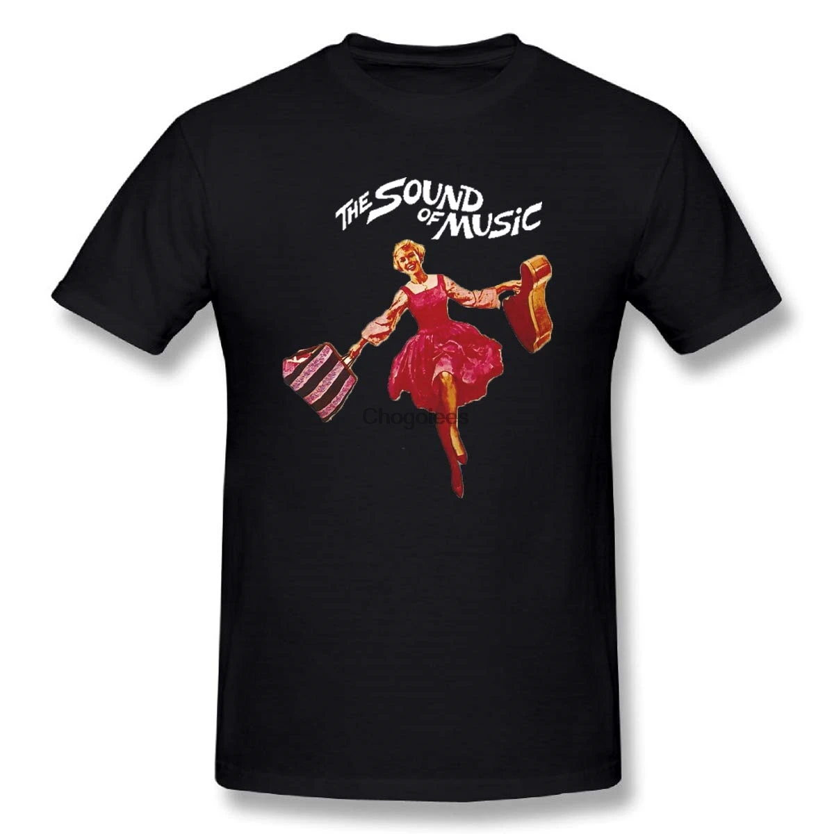 The Sound of Music 1965 Movie T Shirt for Mens Contton tee Black |