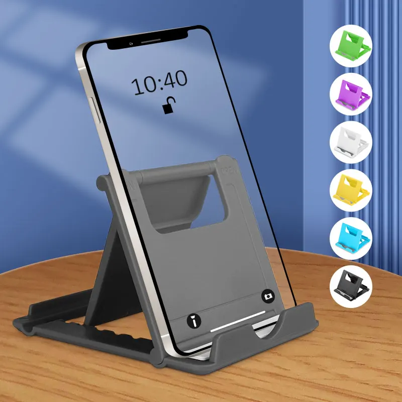 Universal Foldable Desk Phone Holder Mount Stand For Samsung S20 Plus Ultra Note 10 IPhone 11 Mobile Tablet Desktop | Мобильные