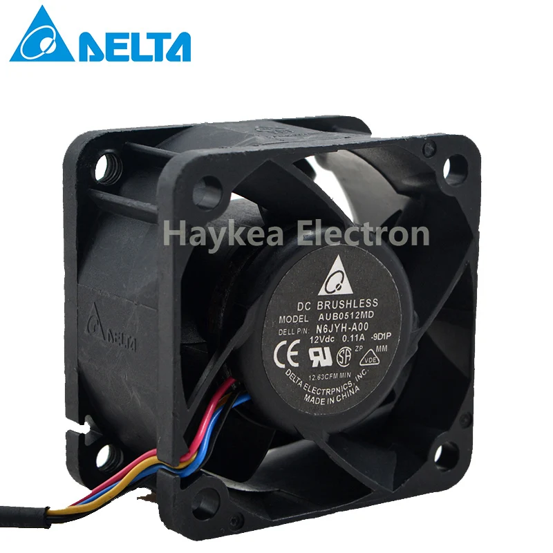 for delta AUB0512MD 5020 DC 12V 0 11A N6JYH A00 inverter server cooling fan PMW 4 3