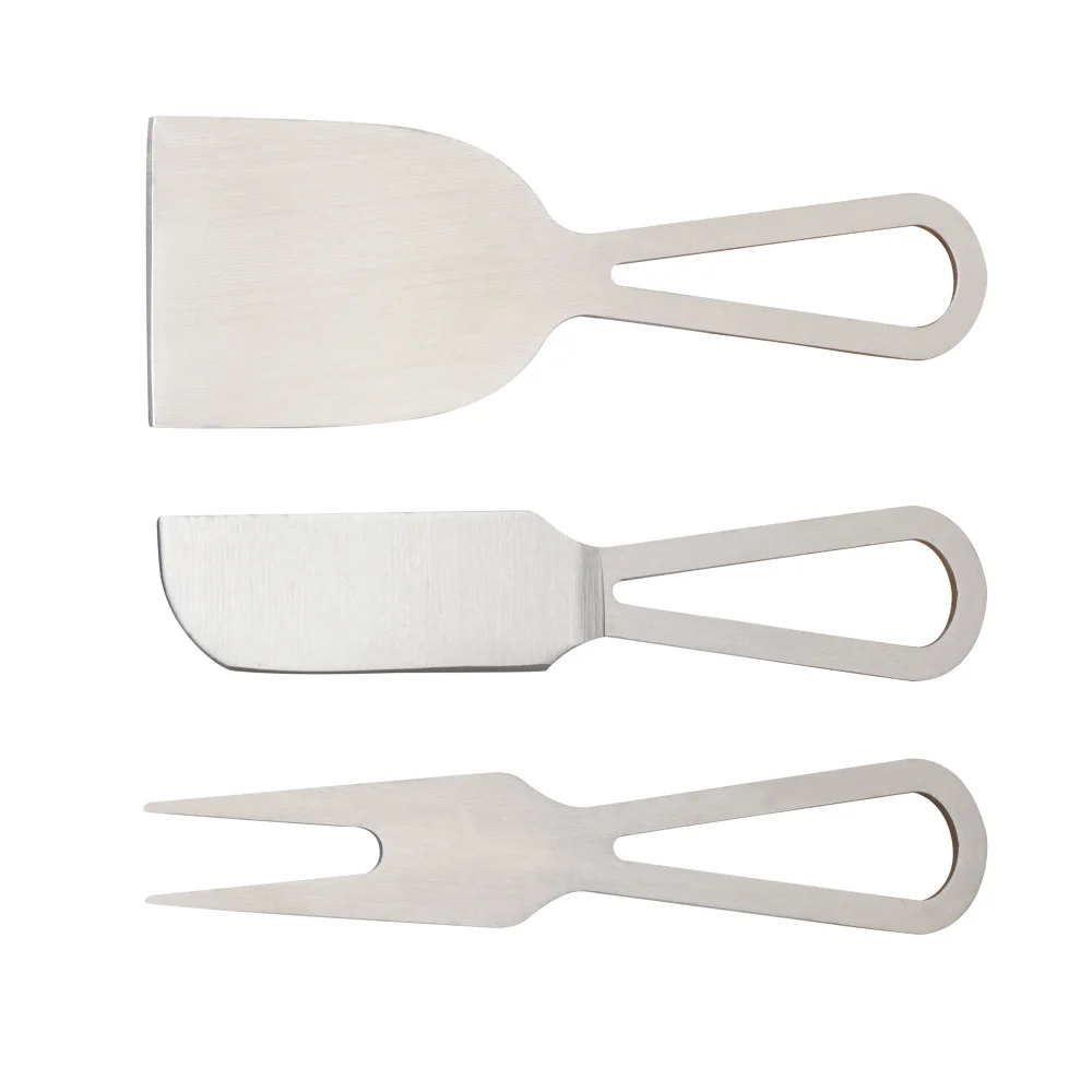 3/4pcs Cheese Knife Set Stainless Steel Cutter Spreader Soft Hard Cheese Fork Cake Wedding Tool Great Gift Set