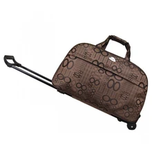 Водонепроницаемая большая Вместительная дорожная сумка, Модный повседневный толстый стильный чемодан на колесиках для женщин, мужчин, студентов