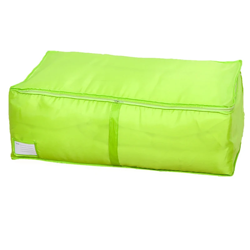Домашняя переносная сумка под кровать для хранения одежды одеяло подстилка аккуратный шкаф, органайзер для хранения сумка Пылезащитная наволочка - Цвет: L (Green)
