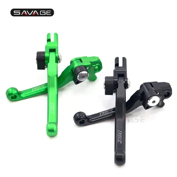 

CNC Pivot Brake Clutch Levers For KAWASAKI KX 65 KX 85 KX100 KX125 KX250 KX 250F KX450F 2000-2018 2017 Motorcycle Accessories