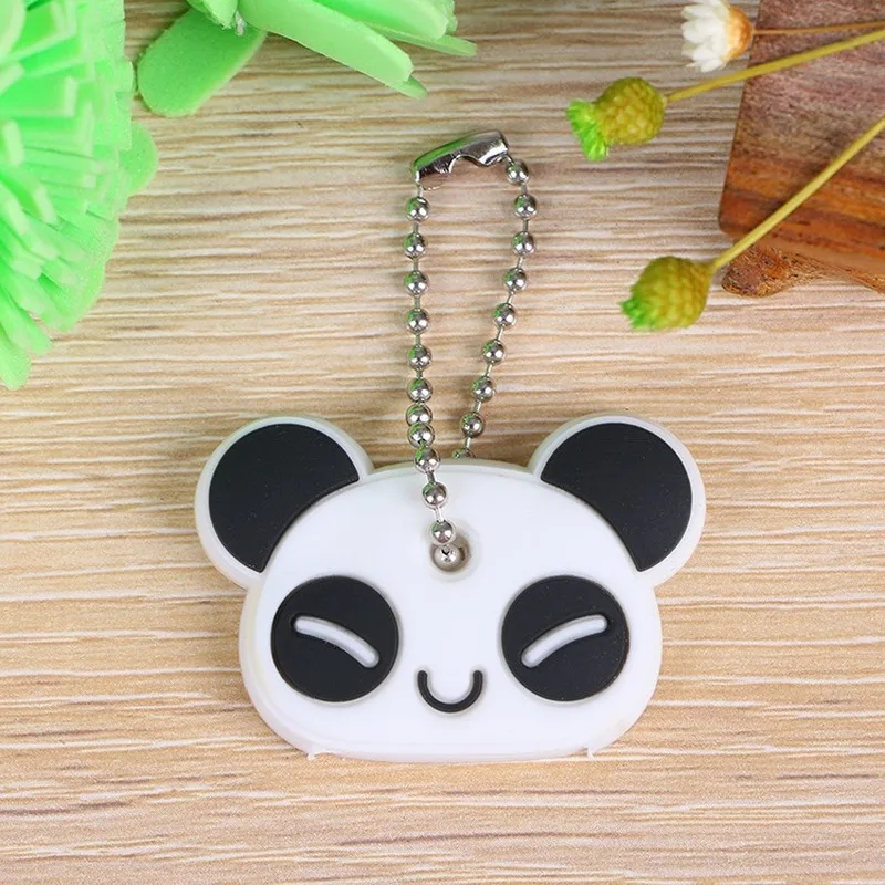 Keychain Case Cover Cartoon Silicone Protective For Key Control Dust Holder Organizer Home Supplies