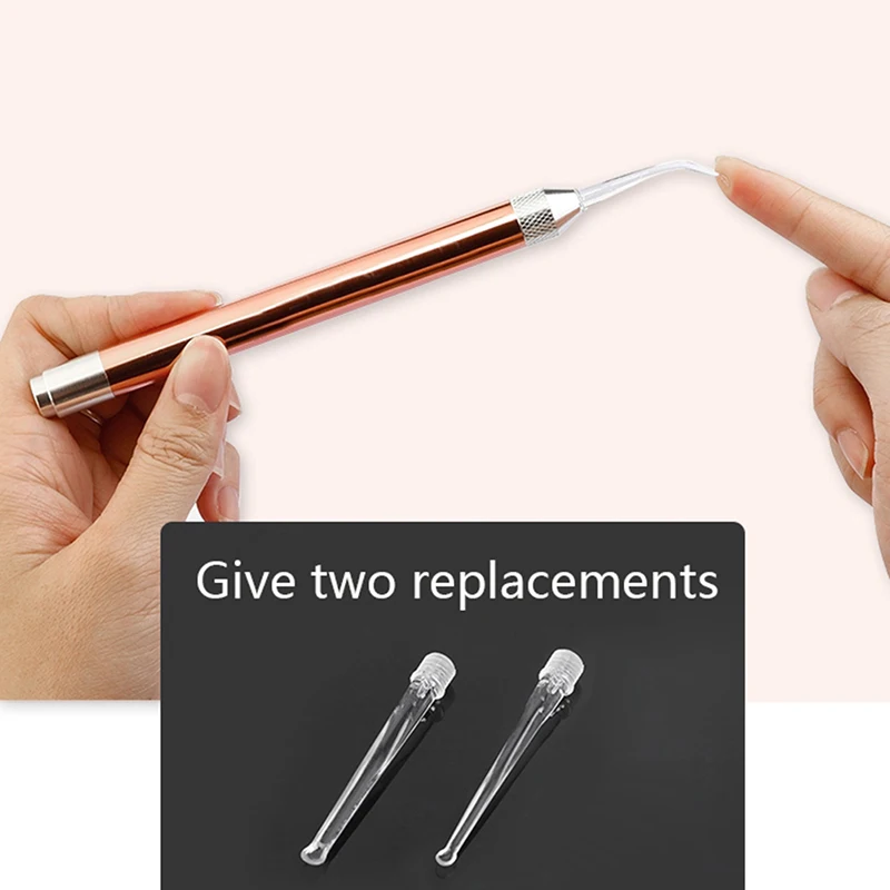 1pc Flashlight Luminous Ear Spoon Baby Adult Ear Wax Cleaner Earpick Earwax Remover Light Ear Curette Tool For Children Adults