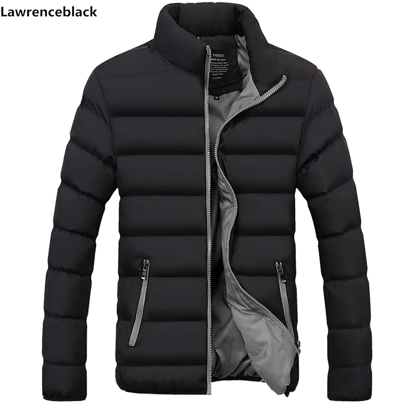 

Winter Jacket Men Fashion Stand Collar Male Parka padded Jacket Mens Solid Thick Jackets and Coats Man Winter Parkas 5XL men 654