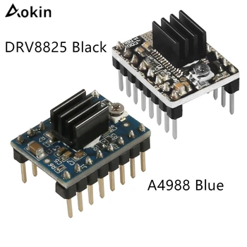 

For 3D Printer StepStick DRV8825 A4988 Stepper Motor Driver With Heat sink Carrier Reprap 4-layer PCB RAMPS Replace A4988 Driver