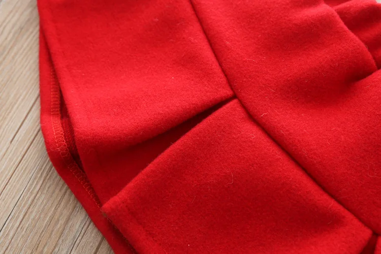 Toddler Girls Clothing Sets Winter Strawberry Lamb Cashmere Thicken Tops+Pleated Skirts Princess Outfits 1-5Yrs Girls Clothes