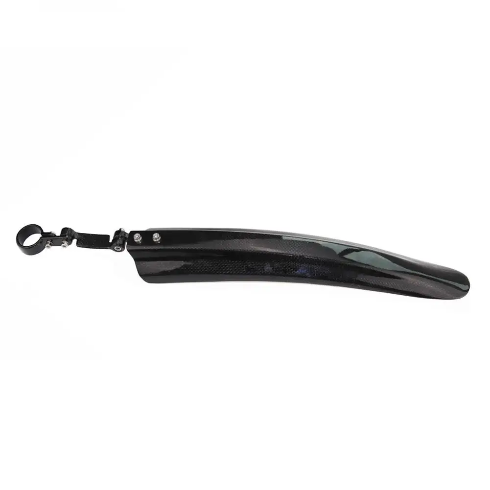 Rear fender 3K HiMISS 3K Углеродное волокно брызговик горный велосипед шоссейный велосипед Frony задний брызговик велосипедный крыло брызговик - Цвет: Rear fender 3K