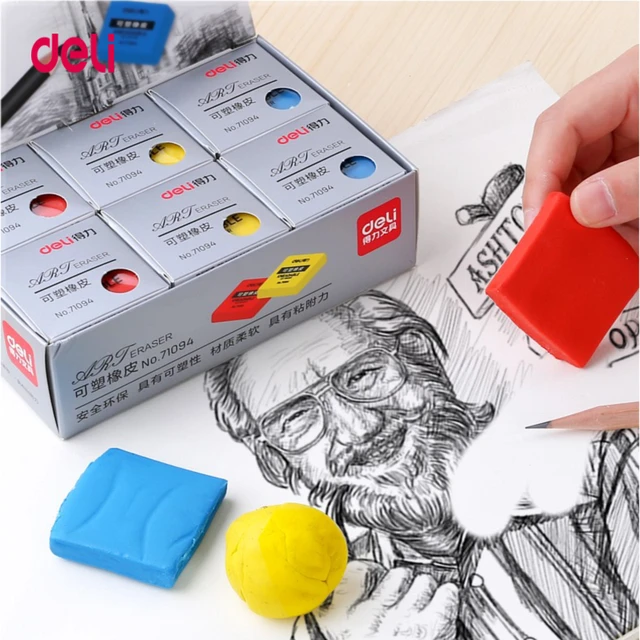 18pcs/box Grey Kneadable Eraser For Charcoal Pencils Drawing , professional  sketch kneadable eraser for sketching - AliExpress